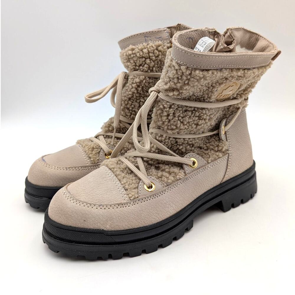 Pajar Maxine W/Ice Gripper Waterproof Zip Boot Women's Sand Size US7 EU38